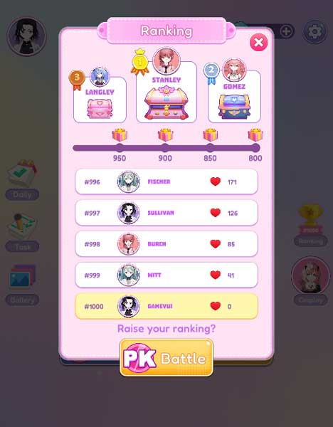 Chế độ xếp hạng