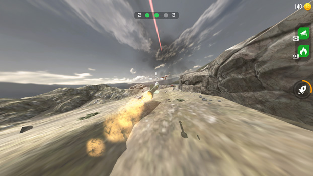 Sử dụng đa dạng các vũ khí.