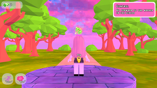 Chơi game Obby Parkour: Xứ sở mộng mơ - GameVui.vn