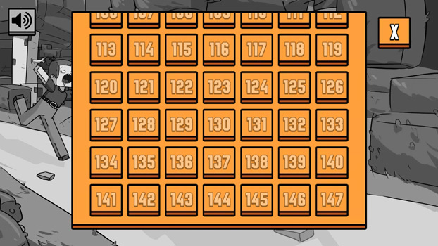 Có tất cả 147 màn choi với độ khó tăng dần.