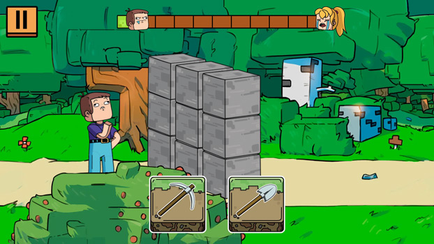 Lựa chọn giải pháp để vượt qua chướng ngại vật.