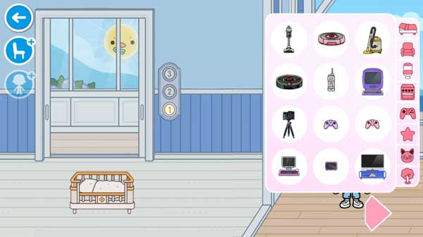 Đặt các vật dụng thiết yếu và hợp lý vào căn phòng