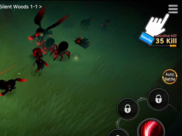 Nhấn vào biểu tượng 3 gạch