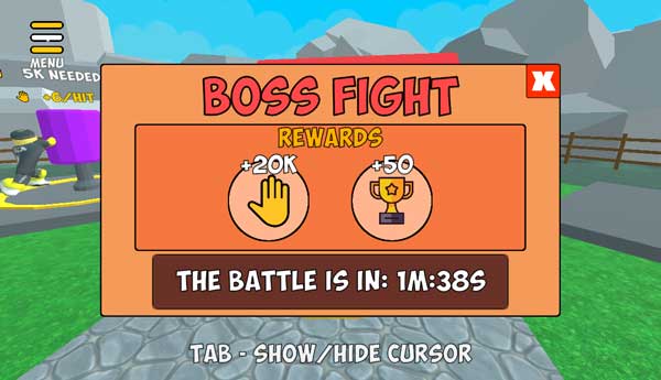 So tài với trùm Boss trong khung thời gian cố định