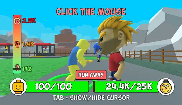 Bấm chuột thật nhanh để ra đòn