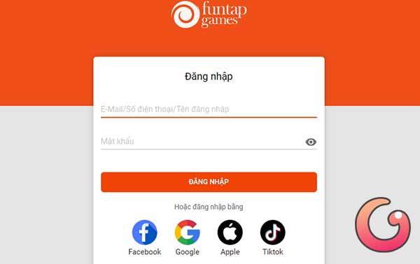 Đăng nhập tài khoản