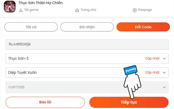 Ấn Tiếp Tục