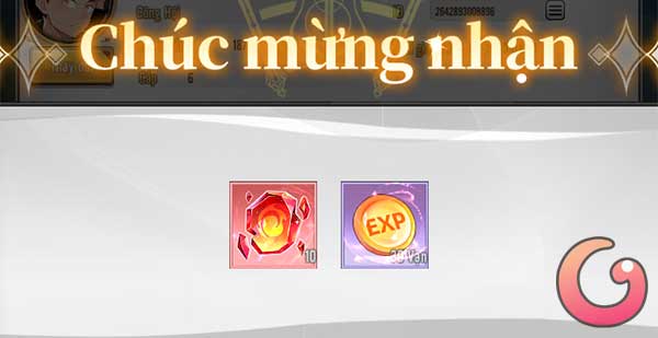 Chúc mừng nhận