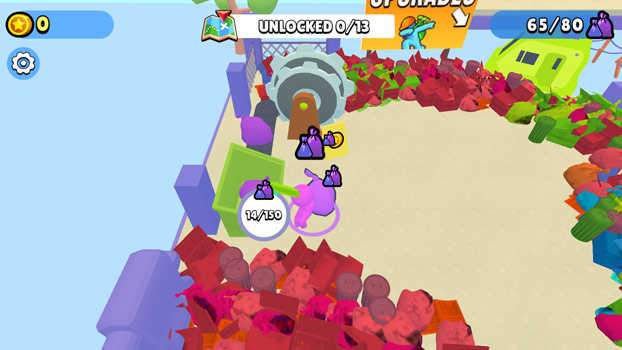 Tái chế lại rác thải bạn thu thập được.