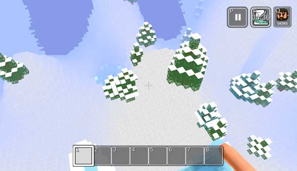 Chuyển sang chế độ bay tự do để thay đổi tầm nhìn