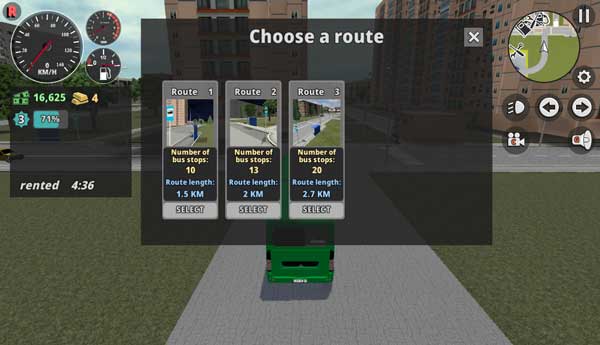 Có nhiều lộ trình để lựa chọn, tương ứng với tiền công tài xế sẽ nhận được