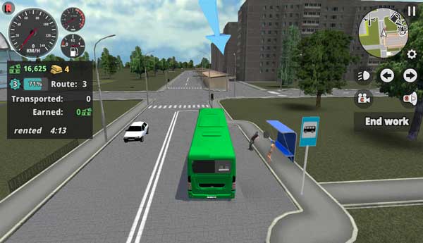 Mở cửa đón khách và đi đến bến tiếp theo