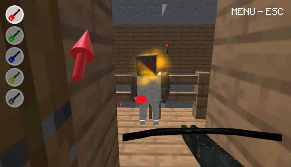 Mỗi mũi tên bắn trúng sẽ làm Granny chậm lại vài giây