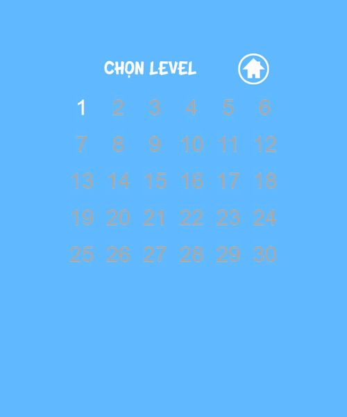 Chọn level thử thách.