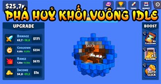 Phá huỷ khối vuông Idle