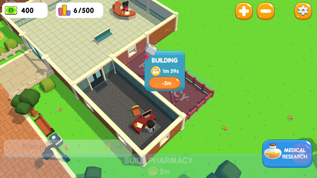 Mở rộng bệnh viện của bạn.