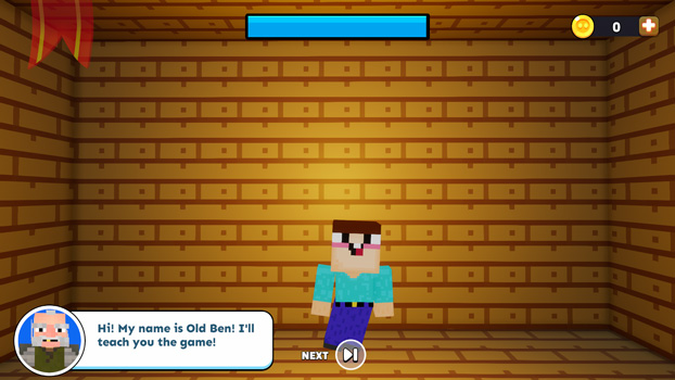 Chơi game Noob lì đòn - GameVui.vn