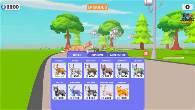 Khám phá nhiều mèo nhỏ khác nhau.