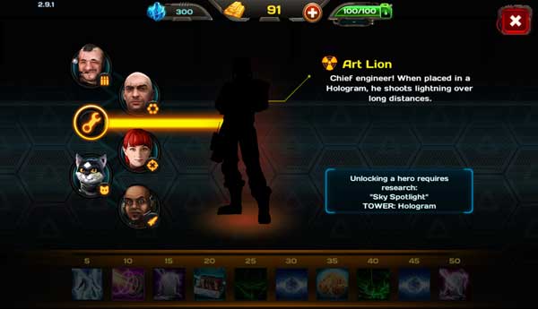 6 nhân vật chỉ huy với những khả năng khác nhau