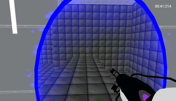 Bước vào 1 cổng sẽ lập tức dịch chuyển đến cổng thứ 2