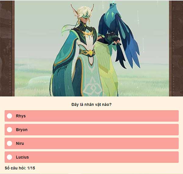 Bạn có tự tin nhận diện các nhân vật yêu thích không?