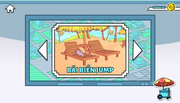 Lần lượt giải cứu các địa điểm trong thành phố Jump