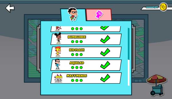 Tăng sức mạnh các nhân vật TTG và vật phẩm trong Shop