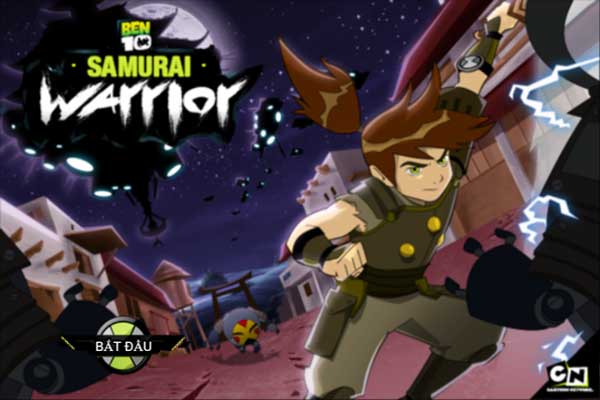 Chơi game Ben 10 chiến binh Samurai - GameVui