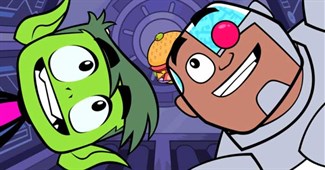 Teen Titans Go xếp bánh