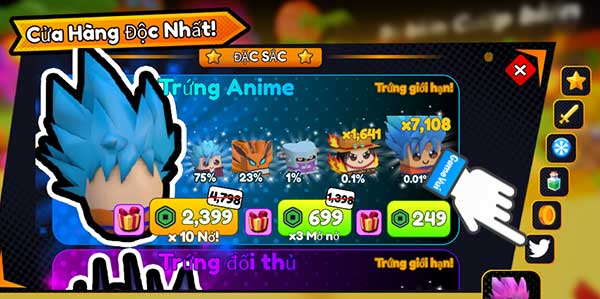 Chọn biểu tượng chim bồ câu trắng