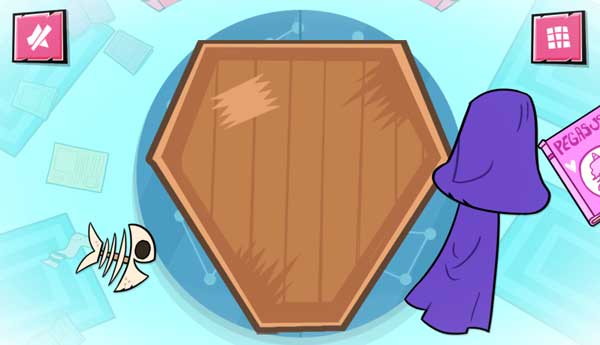 Bấm và đặt các vật phẩm vào bên trong khuôn