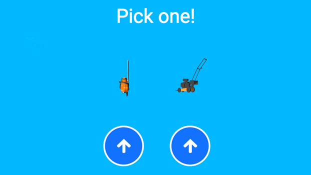 Lựa chọn thiết bị.