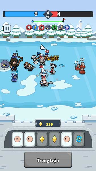 Đối đầu với kẻ địch