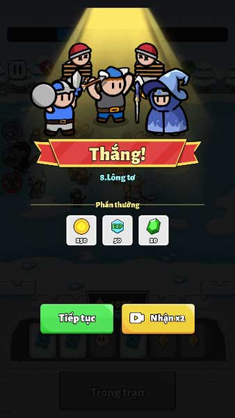 Giành chiến thắng