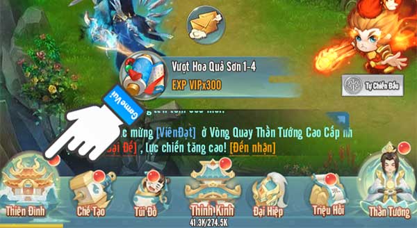 Chạm vào Thiên Đình