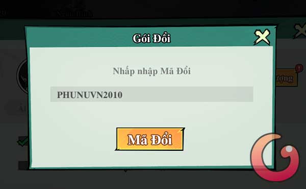 Nhập code