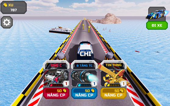 Nâng cấp các thiết bị cho xe.