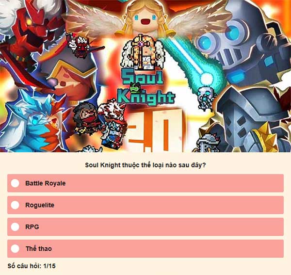Tham gia ngay để xem bạn có phải là một "Soul Knight" thực thụ không!