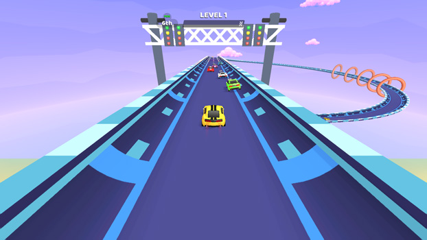 Chơi game Đua ô tô bay - GameVui.vn