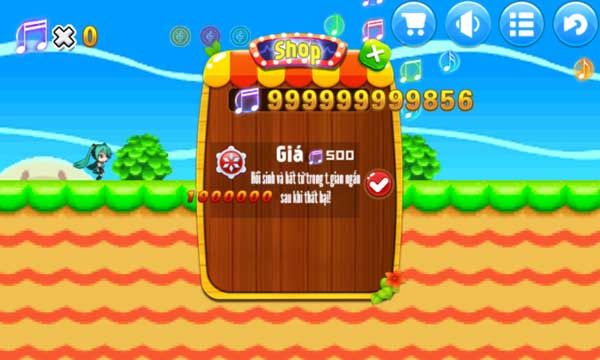 Mua vật phẩm hỗ trợ trong game