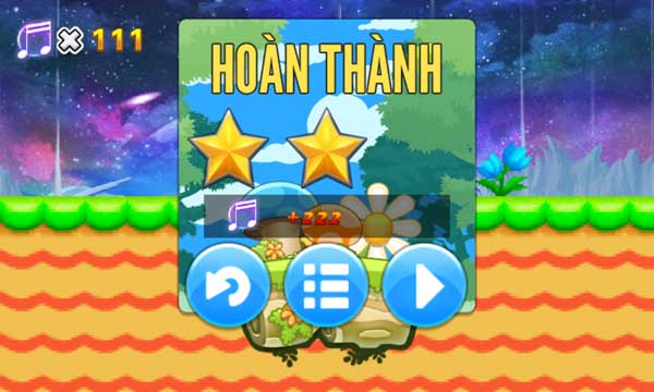 Hoàn thành level cấp độ