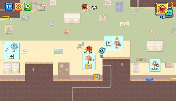 Darwin không thể nhảy cao nên phải cần đến hộp giấy