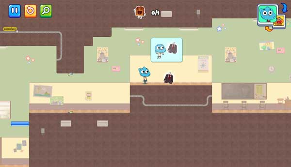 Giúp Gumball đi tìm vật phẩm cần thiết