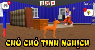 Chú chó tinh nghịch