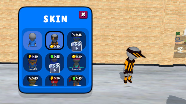 Các bộ trang phục bắt mắt.