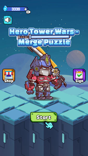 Chơi game Người máy leo tháp - GameVui.vn