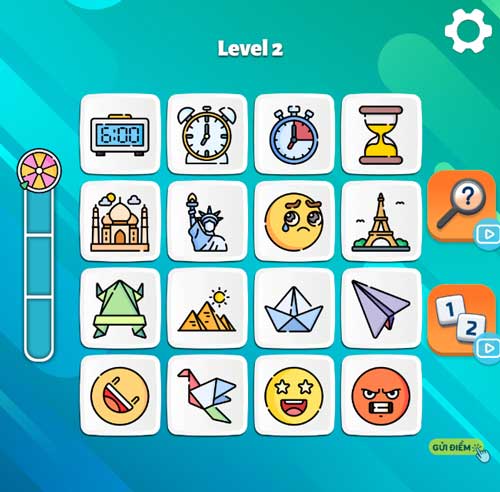 Nếu sai 3 lần thì level sẽ kết thúc