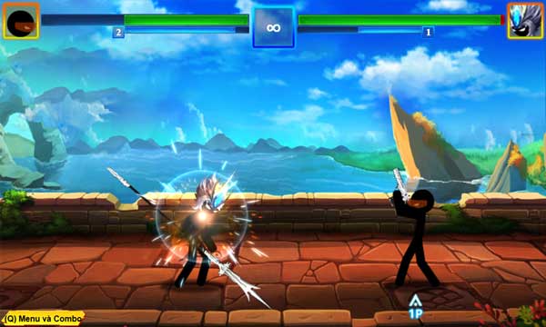 Dùng chiêu thức tấn công thường hoặc Combo kết hợp