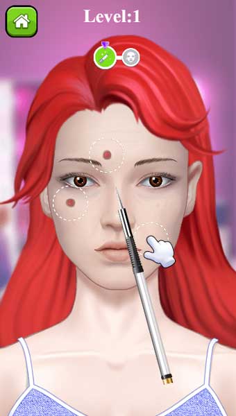 Chơi game Nghệ thuật trang điểm - GameVui