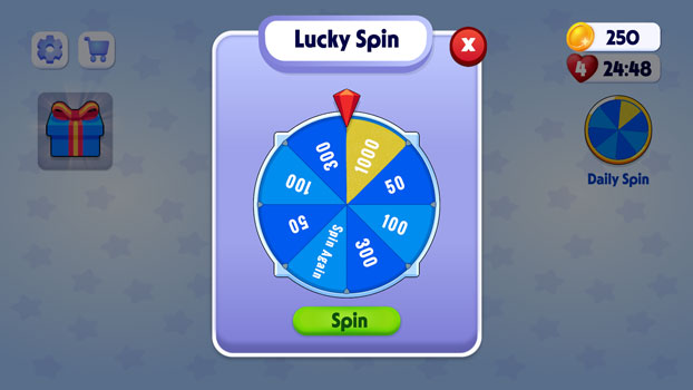 Phần thưởng hằng ngày.